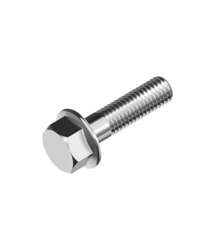 ŚRUBA SZEŚCIOKĄTNA PODKŁADKOWA DIN 6921 M 6 X 25 A2