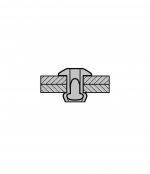 NIT ZRYWALNY ALU/ALU STANDARD 4,8 X 25 - obrazek 2