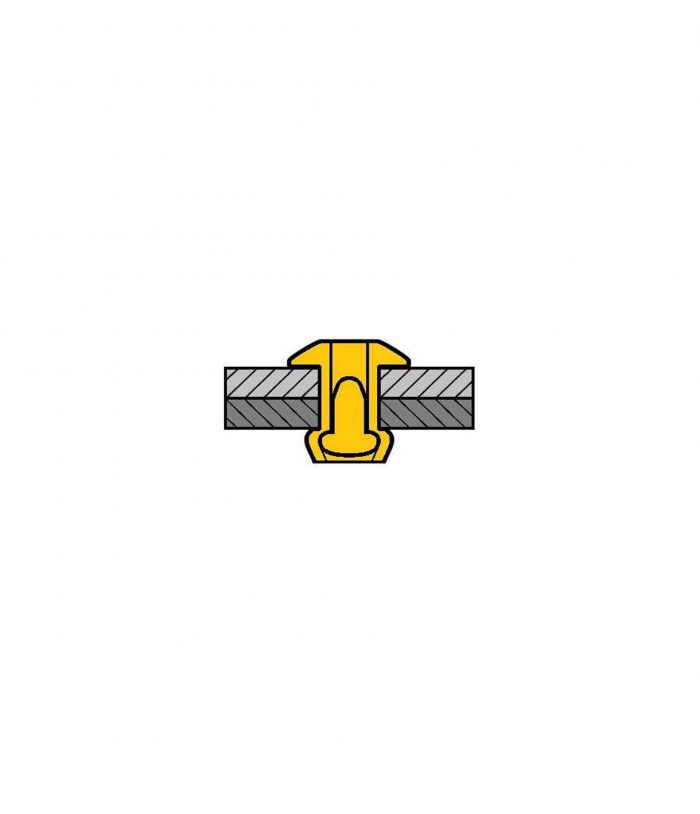 NIT ZRYWALNY STAL/STAL STANDARD 3 X 5 - obrazek 2