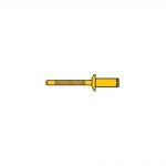 NIT ZRYWALNY STAL/STAL STANDARD   6,4 X 12