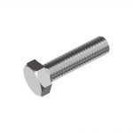 ŚRUBA SZEŚCIOKĄTNA DIN 933 M 18 X 60 A2