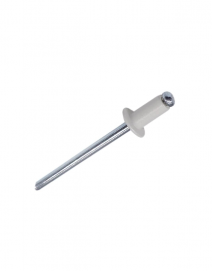 NIT ZRYWALNY STAL/STAL STANDARD  4,8 X 10 LAKIEROWANY 9010